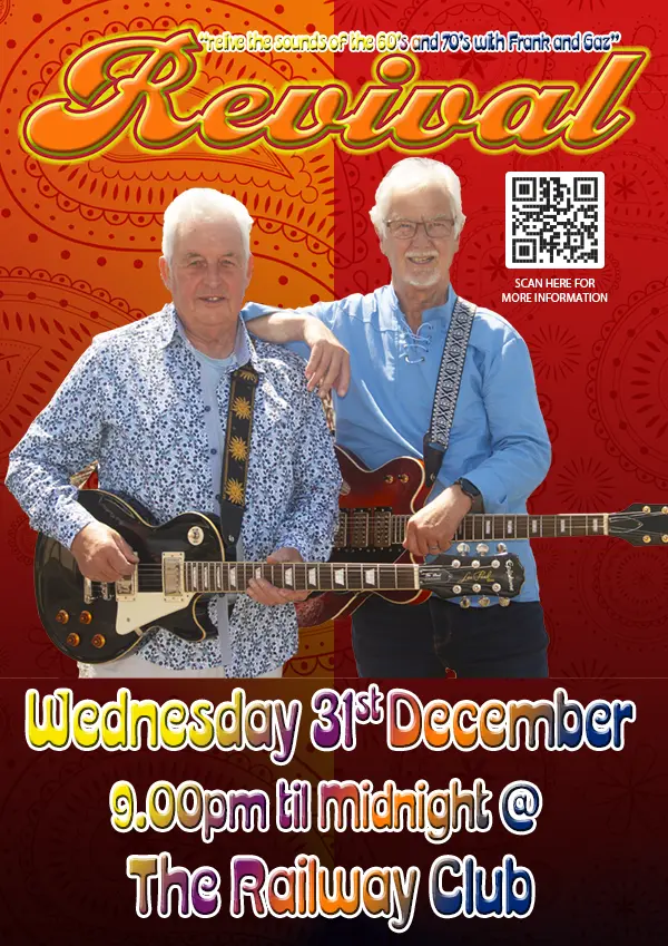Revival gig at Borth Golf Club on the 16th August 2025