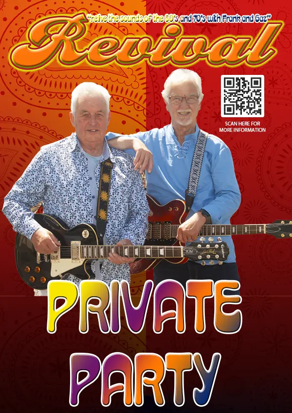 Revival gig at Magic Lantern, Tywyn on the 8th August 2025